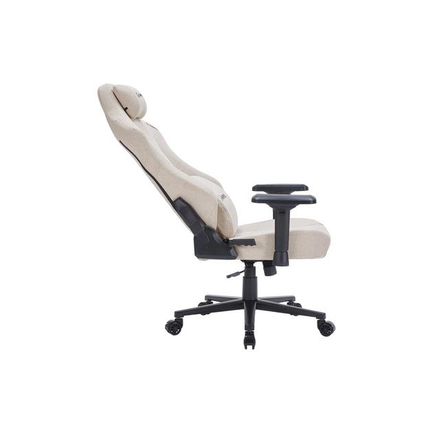 Кресло игровое GamePro FGC750G Size L Fabric Beige (FGC750G) - Фото 4 Кресло игровое GamePro FGC750G Size L Fabric Beige (FGC750G) - изображение 4