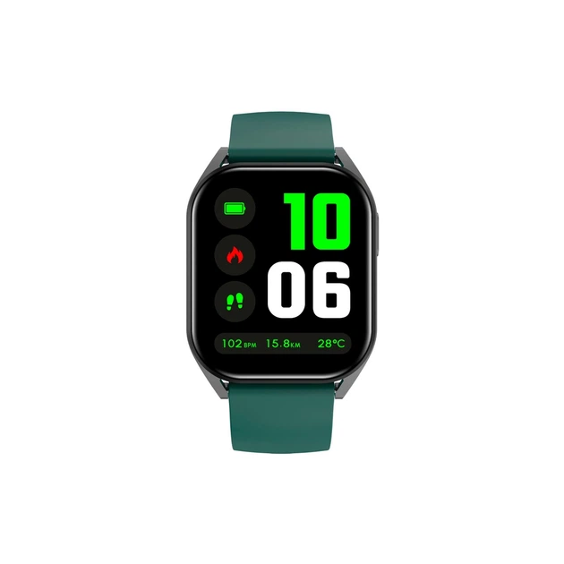 Смарт-часы Canyon Chatter SW-58 BT-CALL Black Green (CNS-SW58BG) - изображение 2