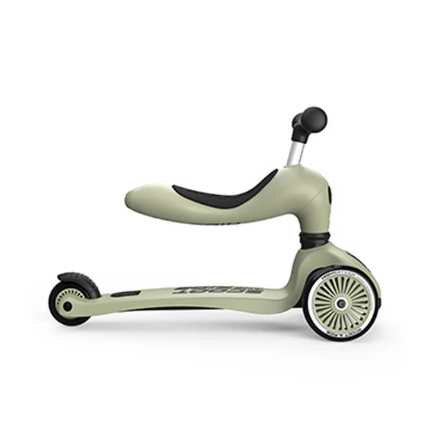Самокат Scoot&Ride Highwaykick-1 1-5 лет оливковый (SR-160629-OLIVE) - Фото 2 Самокат Scoot&Ride Highwaykick-1 1-5 лет оливковый (SR-160629-OLIVE) - изображение 2