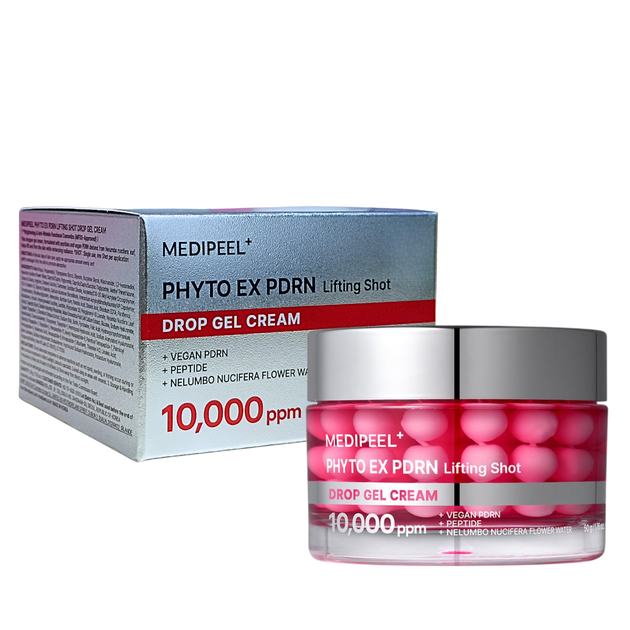 Гель-крем для обличчя з пептидами Medi-Peel Phyto EX PDRN Lifting Shot Drop, 50 г - зображення 2