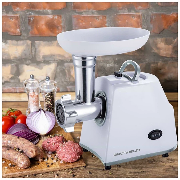 М'ясорубка Grunhelm AMG145W - зображення 7