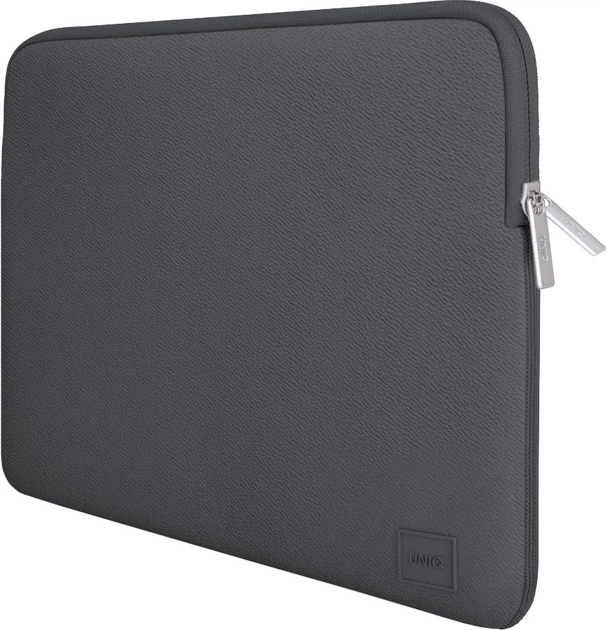 Etui na laptopa Uniq Cyprus Textured Neoprene Water-Resistant 16" Onyx (8886463689196) - obraz 2