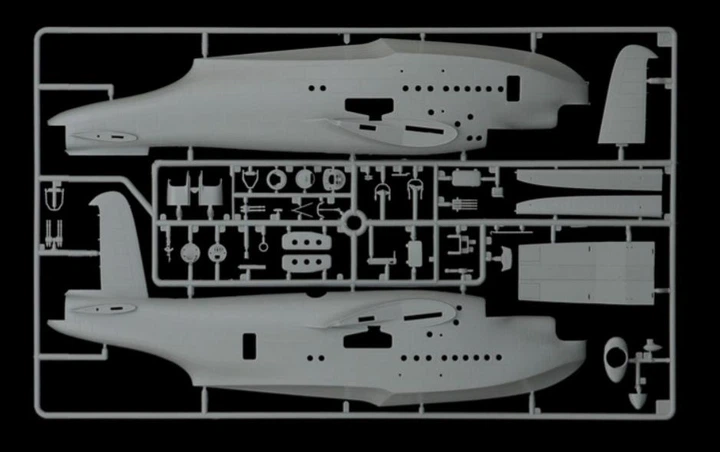 Збірна модель1:72 літака Sunderland Mk.III.S.25 Short Italeri 1352 - зображення 7