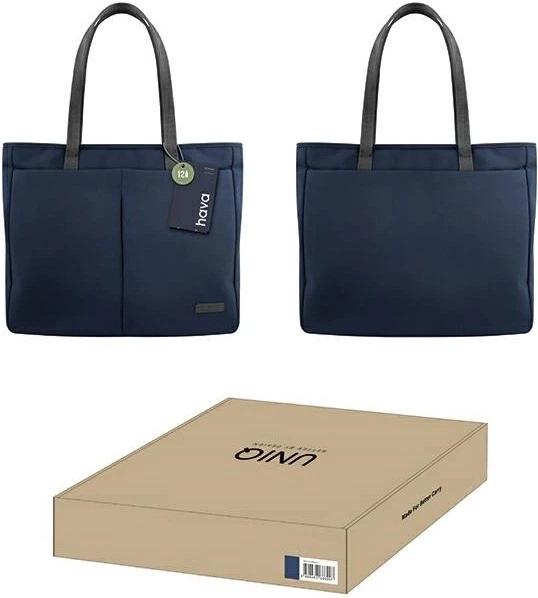 Torba na laptop Uniq Hava Tote Bag 16" Indigo Blue (8886463686997) - obraz 4