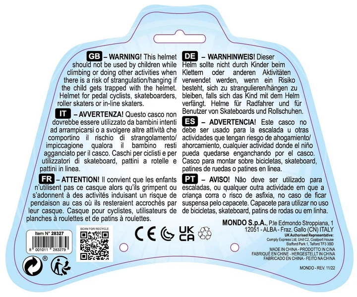 Велосипедний шолом Mondo Paw Patrol 52-56 см Помаранчевий (8001011283279) - зображення 3