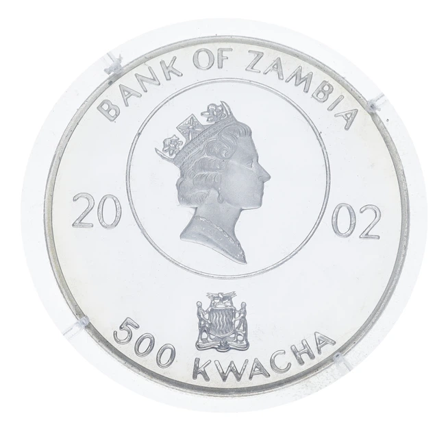 Монета Замбия 500 квача 2002 Серебро Proof XX летние Олимпийские Игры в Мюнхене 1972 года - Фото 2 Монета Замбия 500 квача 2002 Серебро Proof XX летние Олимпийские Игры в Мюнхене 1972 года - изображение 2
