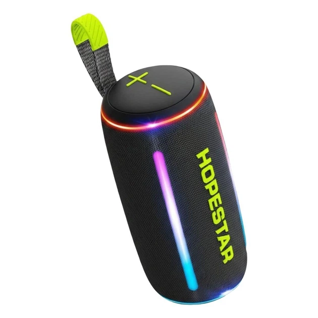 Портативна колонка сіра 60W IPX6 RGB 8000mAh HOPESTAR P58-02 Pro Ju-P58-02 - Фото 1 Портативна колонка сіра 60W IPX6 RGB 8000mAh HOPESTAR P58-02 Pro Ju-P58-02 - зображення 1