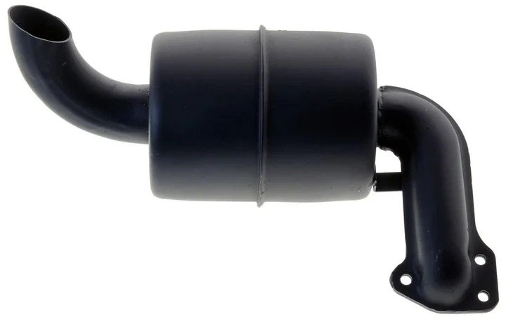 Глушитель мотоблока 190N, 12Hp, круглый, крепление на 2 болта, без колена (gen975) - Фото 5 Глушитель мотоблока 190N, 12Hp, круглый, крепление на 2 болта, без колена (gen975) - изображение 5