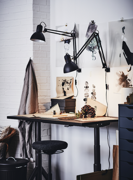 Настольная лампа, черная, IKEA TERTIAL 503.553.95 - изображение 6