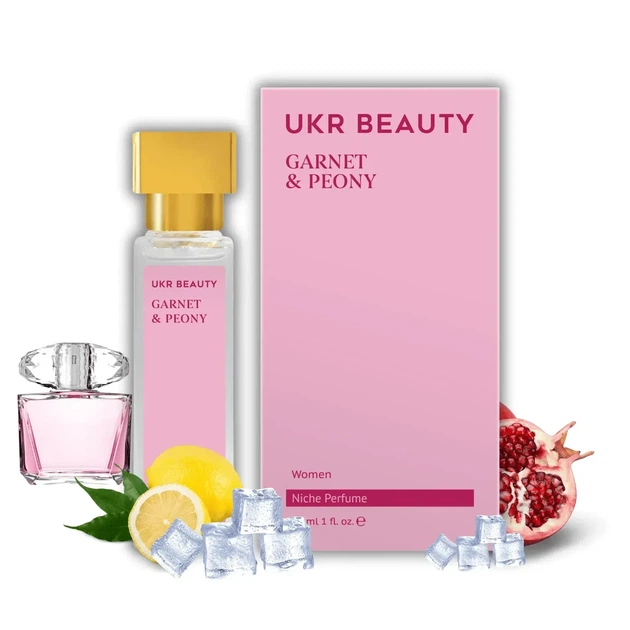 Женские духи UKR BEAUTY Garnet & Peony (Гранат и пион), 30 мл - Фото 1 Женские духи UKR BEAUTY Garnet & Peony (Гранат и пион), 30 мл - изображение 1