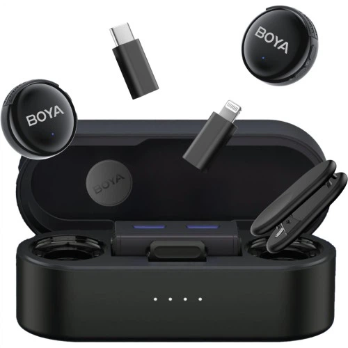 Микрофон Boya LINK 3-01 Type-C/TRS/Lightning Black (LINK 3-01) Boya LINK 3-01 926588 - Фото 1 Микрофон Boya LINK 3-01 Type-C/TRS/Lightning Black (LINK 3-01) Boya LINK 3-01 926588 - изображение 1