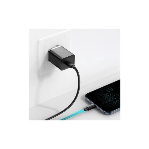 Зарядний пристрій Baseus 1 Type-C 20W (CCSUP-B01) Baseus CCSUP-B01 925286 - зображення 7