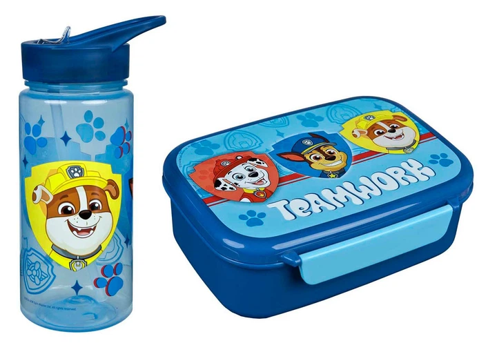 Zestaw Undercover Paw Patrol Pojemnik na lunch + Butelka 500 ml Niebieski (4043946315704) - obraz 2