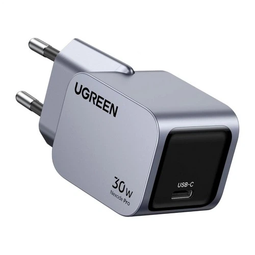 Зарядное устройство Ugreen USB-C PD30W GaN X703 gray (35006) UGREEN 35006 926342 - Фото 3 Зарядное устройство Ugreen USB-C PD30W GaN X703 gray (35006) UGREEN 35006 926342 - изображение 3