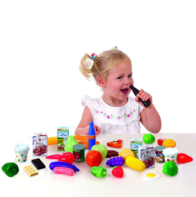 Zestaw do zabawy PlayGo Zestaw jedzenia 61 element (4892401031242) - obraz 3