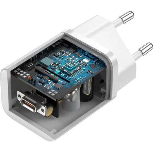 Зарядное устройство Baseus 1xUSB 25W (USB-C) + Cable Type-C white (TZCCSUP-L02) Baseus TZCCSUP-L02 925380 - Фото 7 Зарядное устройство Baseus 1xUSB 25W (USB-C) + Cable Type-C white (TZCCSUP-L02) Baseus TZCCSUP-L02 925380 - изображение 7