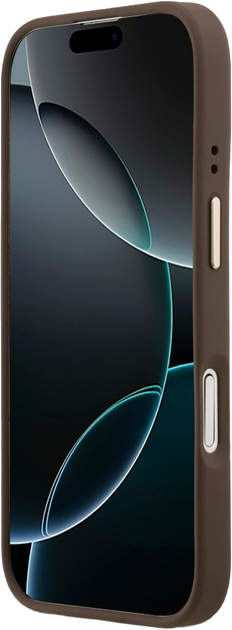 Панель Guess 4G Stripe MagSafe для Apple iPhone 17 Bronze (3666339520472) - зображення 5