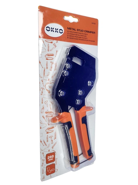 Кліщі Okko 40175152 VG125 для з'єднання металевих профілів 260 мм (4772013291916) - зображення 2