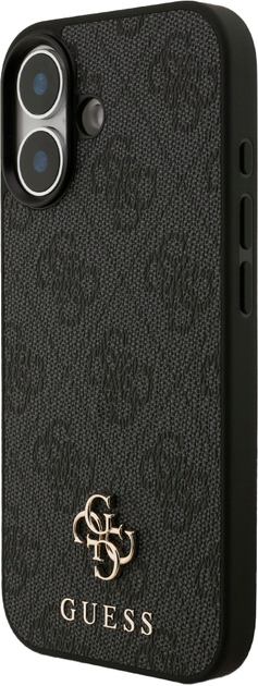 Панель Guess 4G Small Classic Logo MagSafe для Apple iPhone 17 Black (3666339490560) - зображення 2