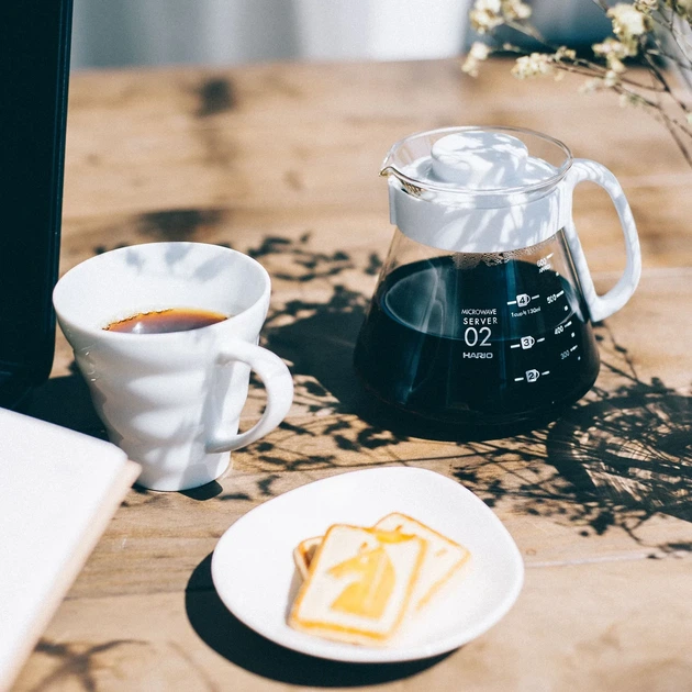 Набор Hario Ceramic V60 02 для фильтра-кофе с сервером 600 мл и фильтрами - изображение 7