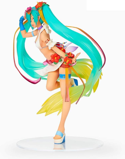 Фігурка Sega SPM Vocaloid Hatsune Miku Tropical Summer Вокалоїд Міку Хацуне 20 см S SPM V HM SP 20 - Фото 3 Фігурка Sega SPM Vocaloid Hatsune Miku Tropical Summer Вокалоїд Міку Хацуне 20 см S SPM V HM SP 20 - зображення 3