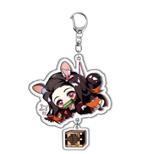Брелок акриловый Клинок рассекающий демонов Незуко Камадо Demon Slayer Nezuko Kamado 5 см 2561847615 - Фото 1 Брелок акриловый Клинок рассекающий демонов Незуко Камадо Demon Slayer Nezuko Kamado 5 см 2561847615 - изображение 1