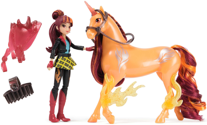 Фігурка Spin Master Академія Єдинорогів маленька лялька Валентина і Полумʼя 16 см 6072677 (681147061934) - зображення 2