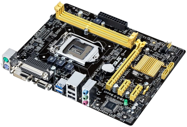 Материнська плата Asus H81M-D LGA 1150 (H81M-D) Б/В - зображення 2