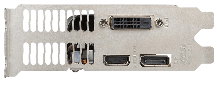 Видеокарта GeForce GTX 1050 Ti 4GB MSI LP (GTX 1050 TI 4GT LP) Б/У - изображение 3