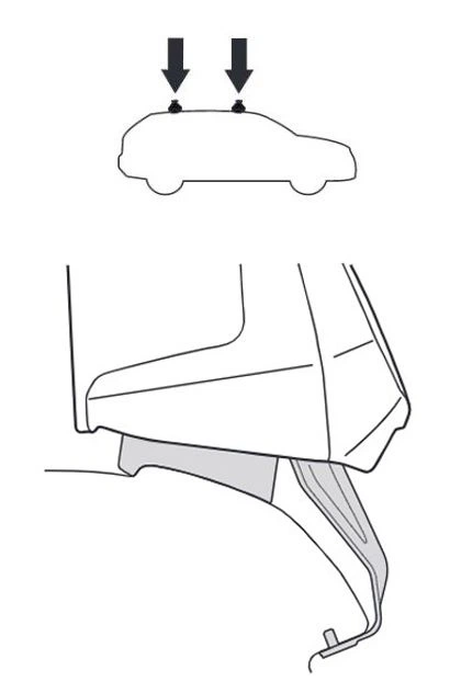Монтажний комплект Thule 145025 для Ford S-Max (mkII) 2015-2023 (TH 145025) - изображение 2
