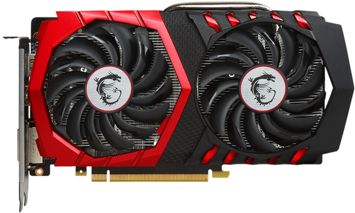 Відеокарта GeForce GTX 1050 2GB MSI Gaming X (GTX 1050 GAMING X 2G) Б/В - изображение 2