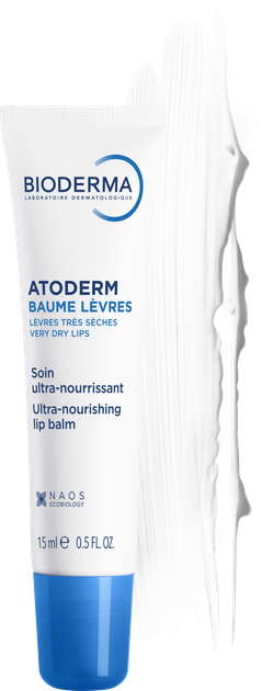 Бальзам для губ Bioderma Atoderm Levres 15 мл (3701129810064) - Фото 2 Бальзам для губ Bioderma Atoderm Levres 15 мл (3701129810064) - изображение 2