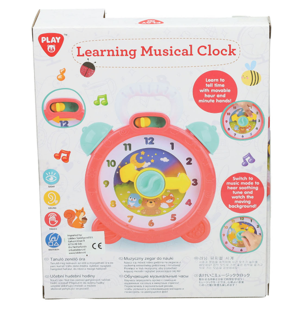 Zegar edukacyjny Playgo (4892401017383) - obraz 2