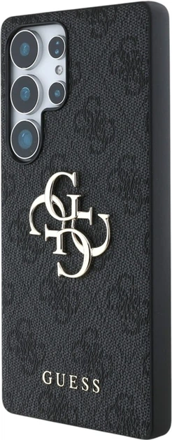 Etui Guess 4G Big Metal Logo do Samsung Galaxy S25 Ultra Black (GUHCS25L4GMGGR) - obraz 2