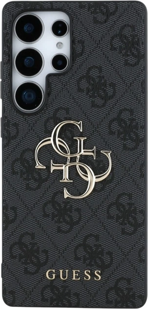 Etui Guess 4G Big Metal Logo do Samsung Galaxy S25 Ultra Black (GUHCS25L4GMGGR) - obraz 3