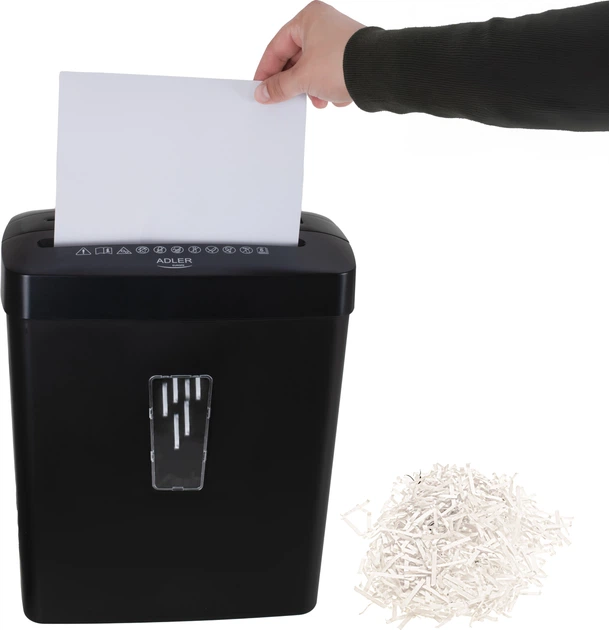 Шредер Adler AD 1037 Black (ad_1037b) - зображення 9