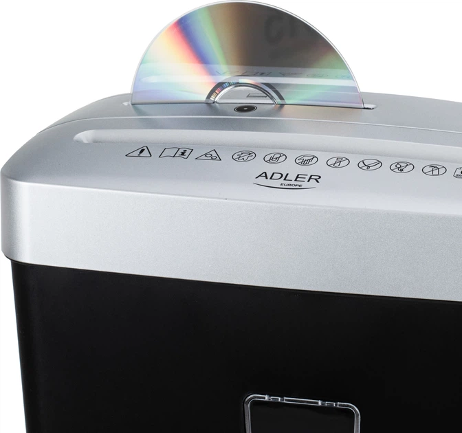 Шредер Adler AD 1037 Silver (ad_1037s) - зображення 7