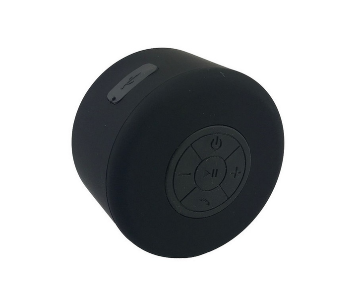 Портативная компактная Bluetooth колонка JEDEL Wave19 с влагозащитой , с аккумулятором 1200мАч и громкой связью Black - изображение 8