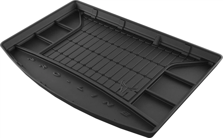 Гумовий килимок у багажник Frogum Pro-Line для Toyota Yaris (mkIII) 2010-2020 (нижній рівень)(багажник) (FG TM405677) - изображение 3