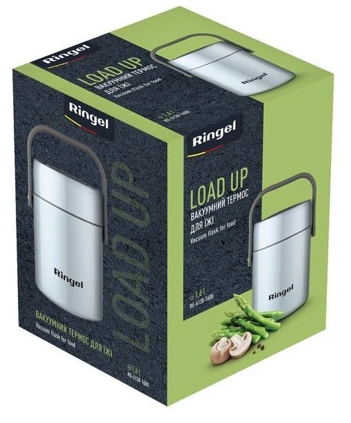 Вакуумний термос для їжі Ringel Load Up 1600ml RG-6138-1600 - Фото 3 Вакуумний термос для їжі Ringel Load Up 1600ml RG-6138-1600 - зображення 3