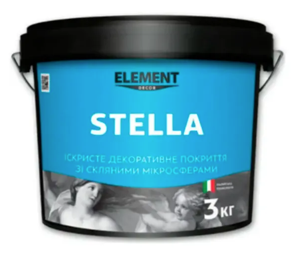 Декоративная штукатурка с эффектом сияния Stella Element Decor 3 кг - изображение 2