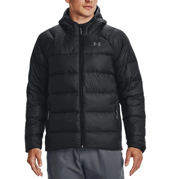 Куртка мужская Under Armour Down 2.0 Jkt-Blk Black M Чорний 1372651-001 - изображение 2