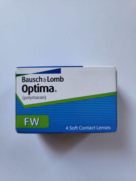 Контактные линзы Optima FW 8,7 Bausch & Lomb 4 штуки диоптрия -6,5 - изображение 2
