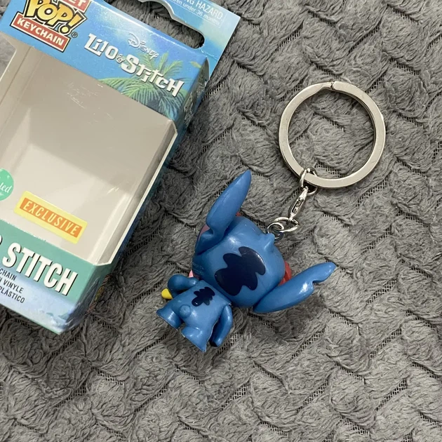 Брелок Funko Pocket Pop! Keychain: Disney - Стич (Summer Stitch) - изображение 5