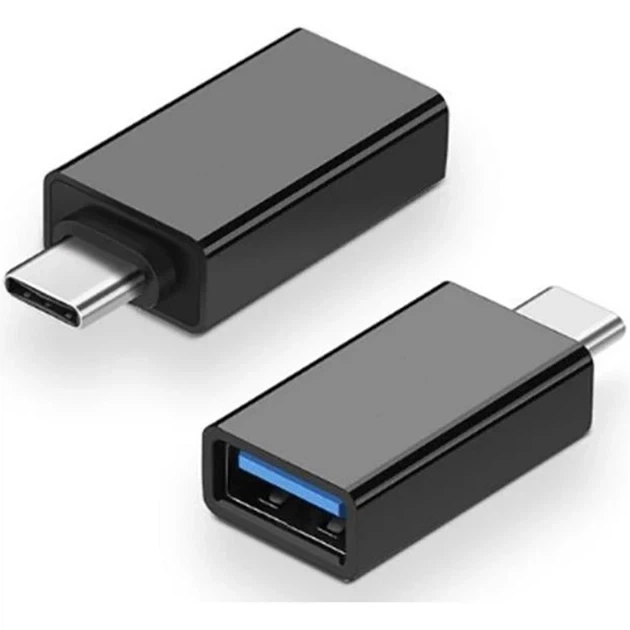 Переходник USB Type-C на USB Type-A Black (MX-00006437) - Фото 2 Переходник USB Type-C на USB Type-A Black (MX-00006437) - изображение 2