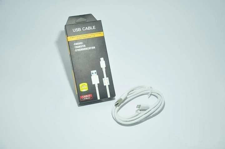Кабель швидкої зарядки USB - Lightning DATA High Quality 1.5 м (MX-00006223) - Фото 3 Кабель швидкої зарядки USB - Lightning DATA High Quality 1.5 м (MX-00006223) - изображение 3