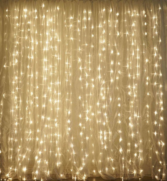 Гирлянда Водопад 420LED 3*2 м Тепло-белая – фото, отзывы ...