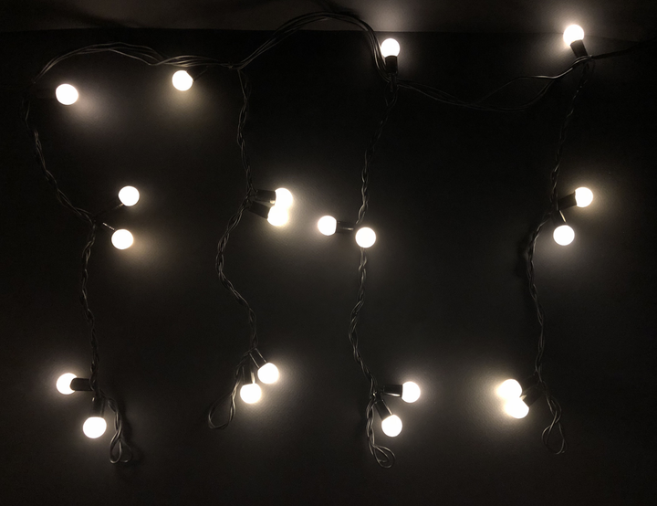 Гирлянда Штора шарики 80LED 3*0,6 м Тепло-белая – фото, отзывы ...