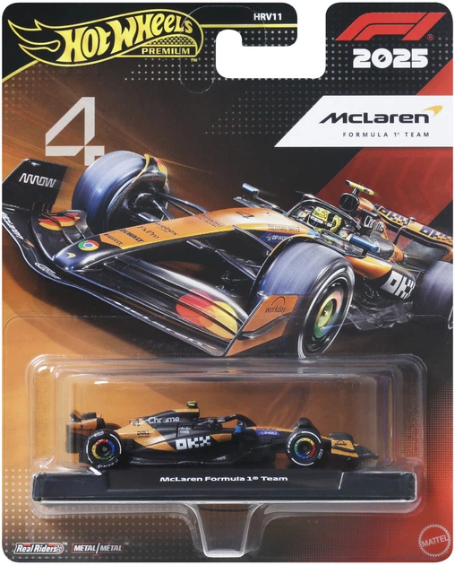 Колекційний болід Hot Wheels McLaren Lando Norris #4 Formula 1 (194735347858) - зображення 7