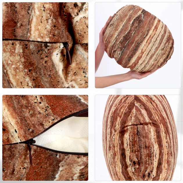 Декоративна подушка Kadax Perote у формі каменя 33 x 41 см (5903699414583) - зображення 3